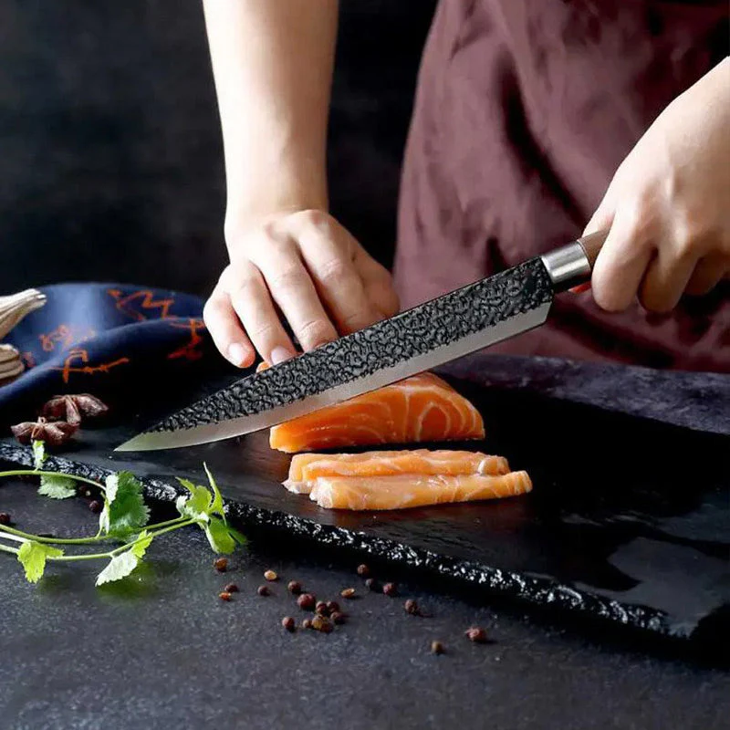 Ensemble de Couteaux de Cuisine Professionnels en Acier Inoxydable - Image 5