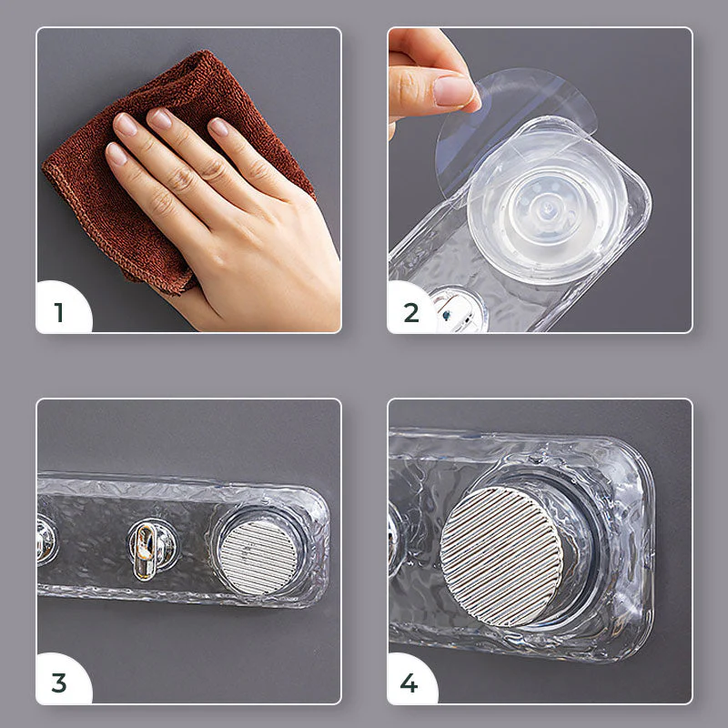 Punch-free Powerful Suction Cup Hook for Home Use - Image 3
