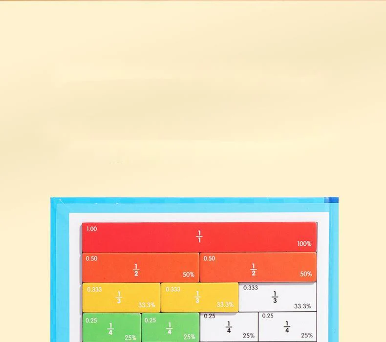 🏆VENTE DU DERNIER JOUR 50 % DE RÉDUCTION💖Puzzle de livre de fractions magnétiques pour enfants - Image 10