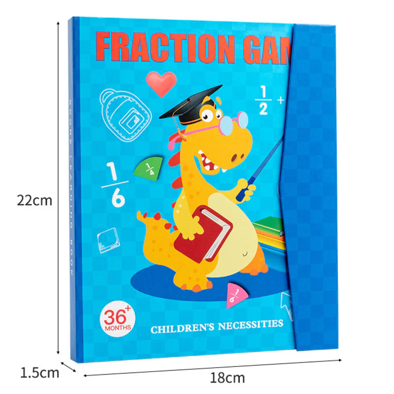 🏆VENTE DU DERNIER JOUR 50 % DE RÉDUCTION💖Puzzle de livre de fractions magnétiques pour enfants - Image 19