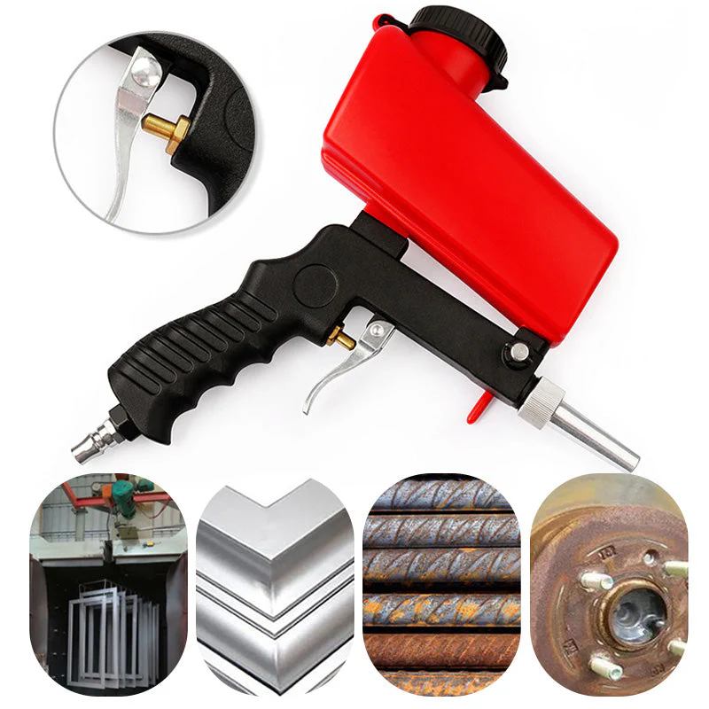 （50% de réduction ）🔥🔥🔥Pistolet de sablage pneumatique portable à main🔥🔥🔥 - Image 2
