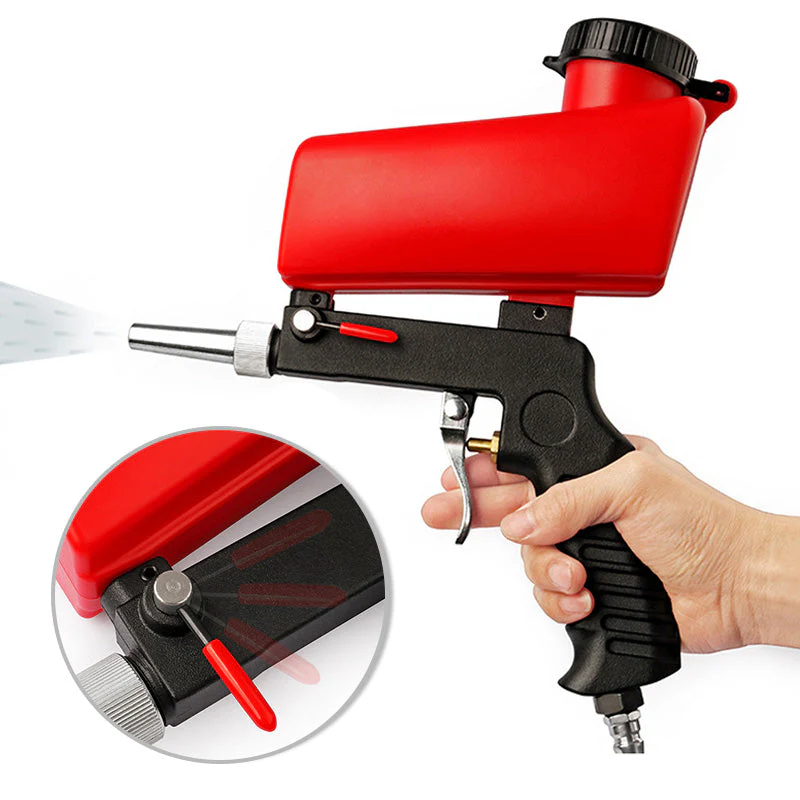 （50% de réduction ）🔥🔥🔥Pistolet de sablage pneumatique portable à main🔥🔥🔥 - Image 3