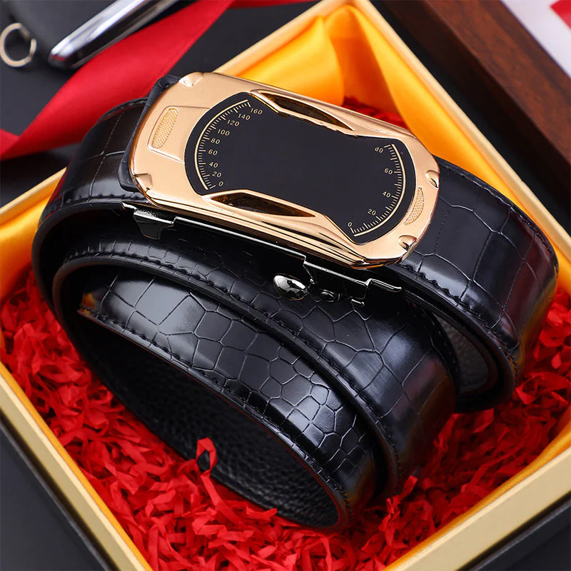 📢📢50 % de réduction!!!📍Boucle automatique pour homme avec motif crocodile - Image 10