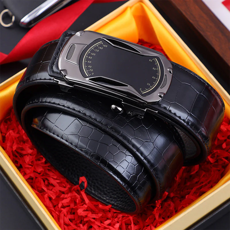 📢📢50 % de réduction!!!📍Boucle automatique pour homme avec motif crocodile - Image 11