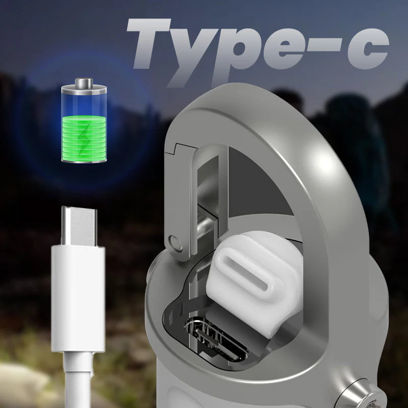 📢📢60% DE RÉDUCTION !!!✨💥1200LM Mini Lampe Torche à Porte-Clés Ultra Brillante Étanche - Image 6