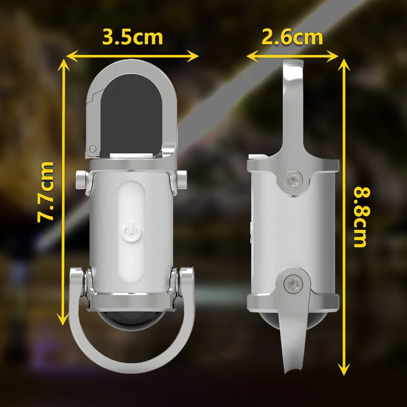 📢📢60% DE RÉDUCTION !!!✨💥1200LM Mini Lampe Torche à Porte-Clés Ultra Brillante Étanche - Image 8