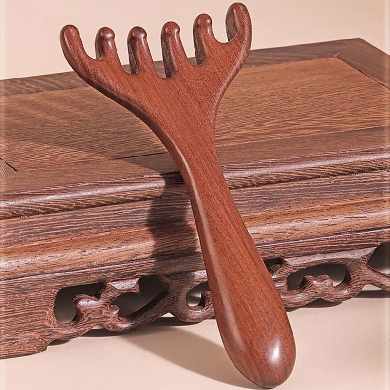 🌸🌸🎁🎁Peigne de massage méridien à six griffe - Image 8
