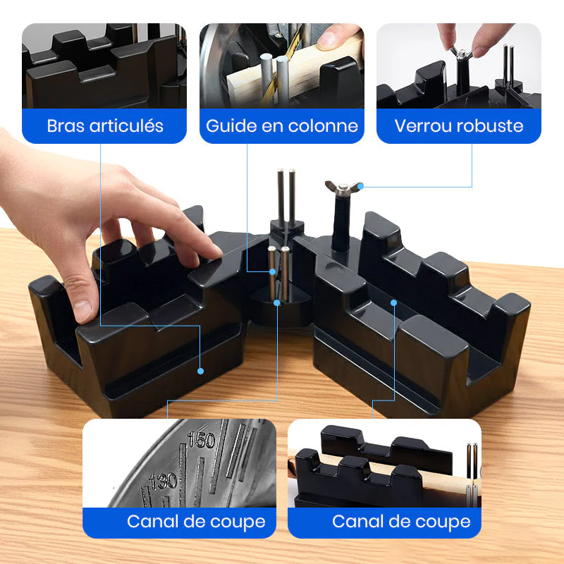 🔈🔈 50% DE RÉDUCTION ! ✨ Outil 2-en-1 Mesure et Coupe - Précision Maximale, Gain de Temps pour Bricolage et Menuiserie 📐 - Image 5