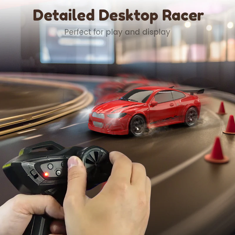📢📢60 % de réduction !! ⏰Rechargeable Mini Desktop RC Drifting Car - Image 2