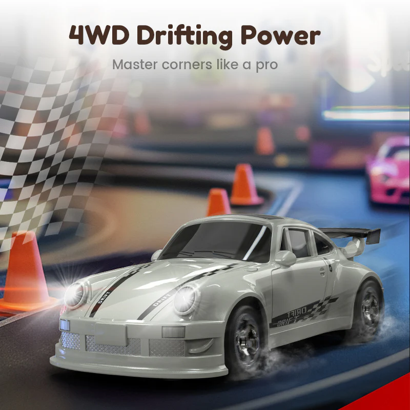 📢📢60 % de réduction !! ⏰Rechargeable Mini Desktop RC Drifting Car - Image 4