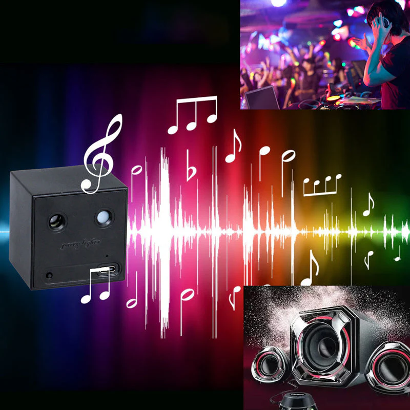 📢📢60 % de réduction !!!✨Lampe laser RGB rechargeable et portable pour soirées - Image 3