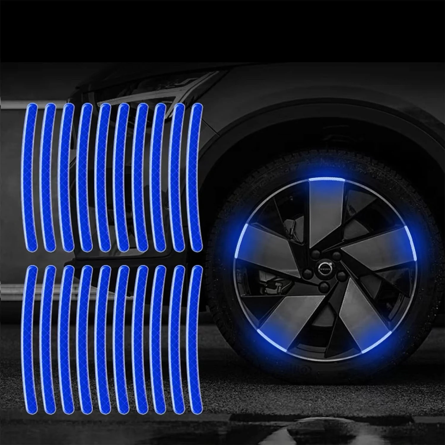 😎😎💥🚗Autocollants réfléchissants pour jantes de voiture(✨Les meilleurs objets décoratifs pour love Cars) - Image 9