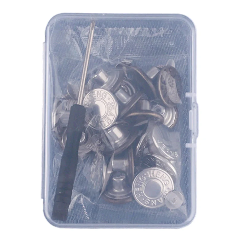 📢📢50 % de réduction !!! ✨ Jeans Amovibles Sans Couture - Boutons Magnétiques Invisibles pour un Style Adjustable et Confy 🧲🔗 - Image 3