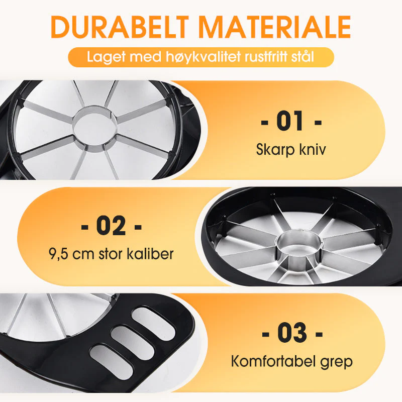 đ ACHETEZ 1 - RECEVEZ 1 GRATUIT ! đȘ Vide-Fruits et Trancheuse en Acier Inoxydable - DĂ©coupe PrĂ©cise Pommes/Poires sans Gaspi, Noyau EnlevĂ© Automatiquement âšđŠ - Image 5
