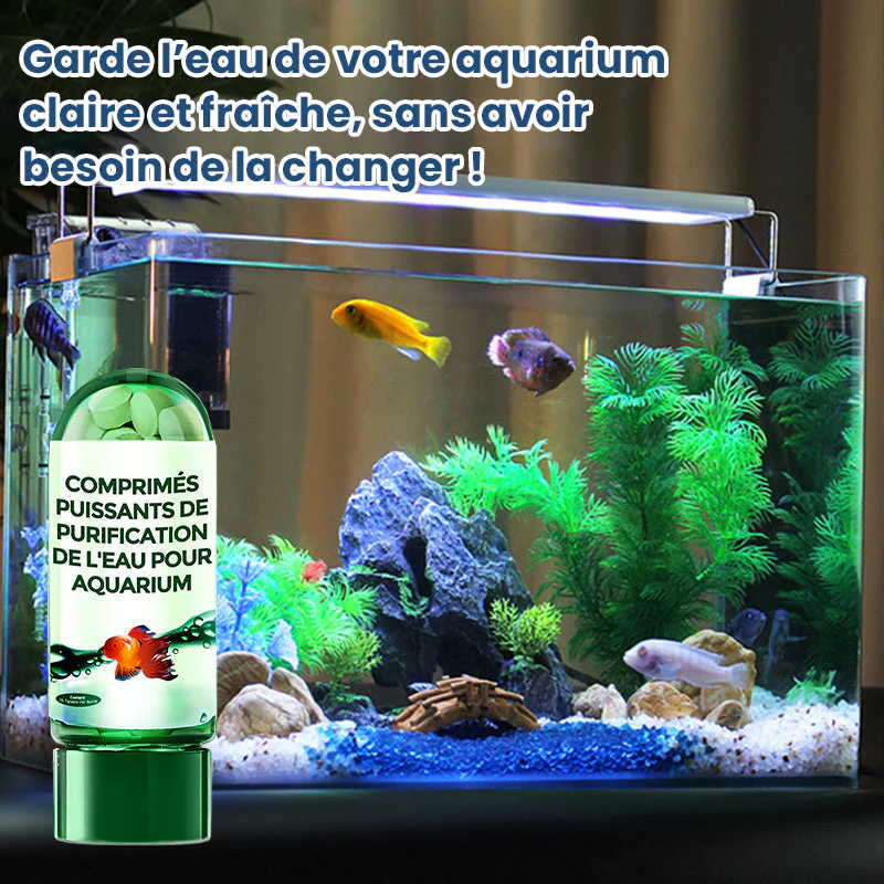 ⏳✨Achetez-en 3 obtenez-en 2 gratuit 💥🔥Comprimé Puissant de Purification de l'Eau pour Aquarium - Image 4