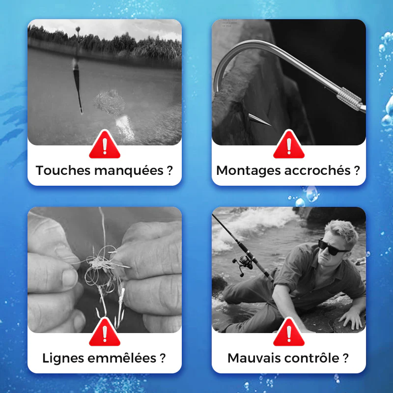 🏆50% de réduction pour une durée limitée🐟 3 crochets anti dérive fond plateforme de pêche - Image 2