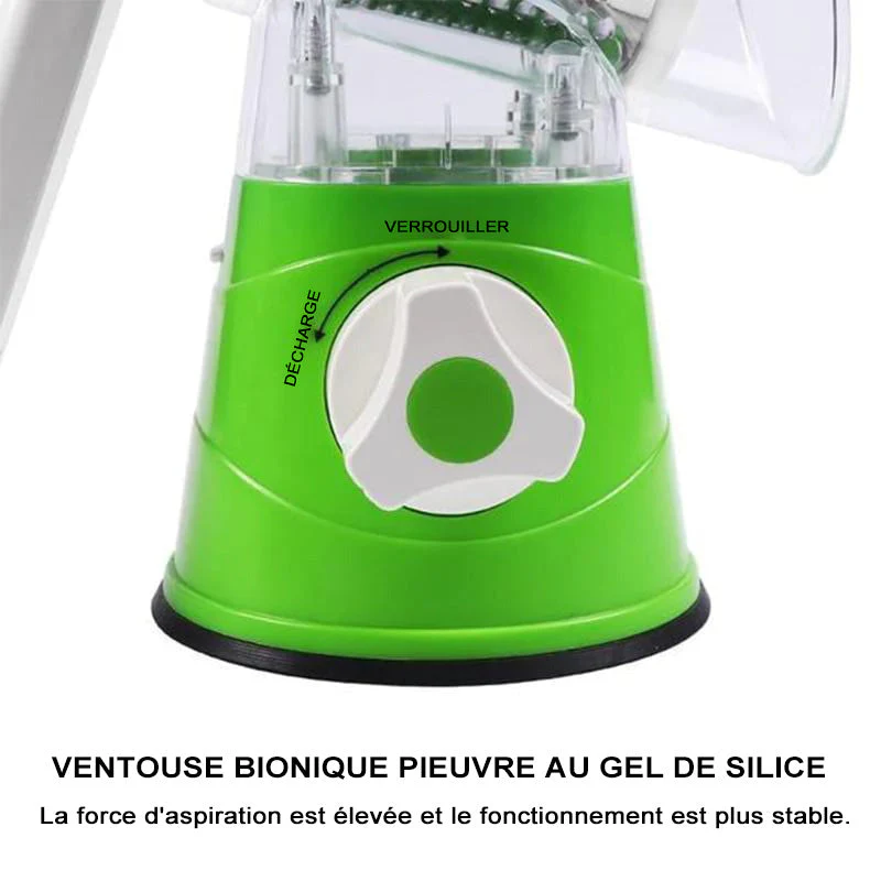 📢61% de réduction pour une durée limitée💥🥳Râpe à Fromage Rotative 3 en 1 Coupe-légumes - Image 8