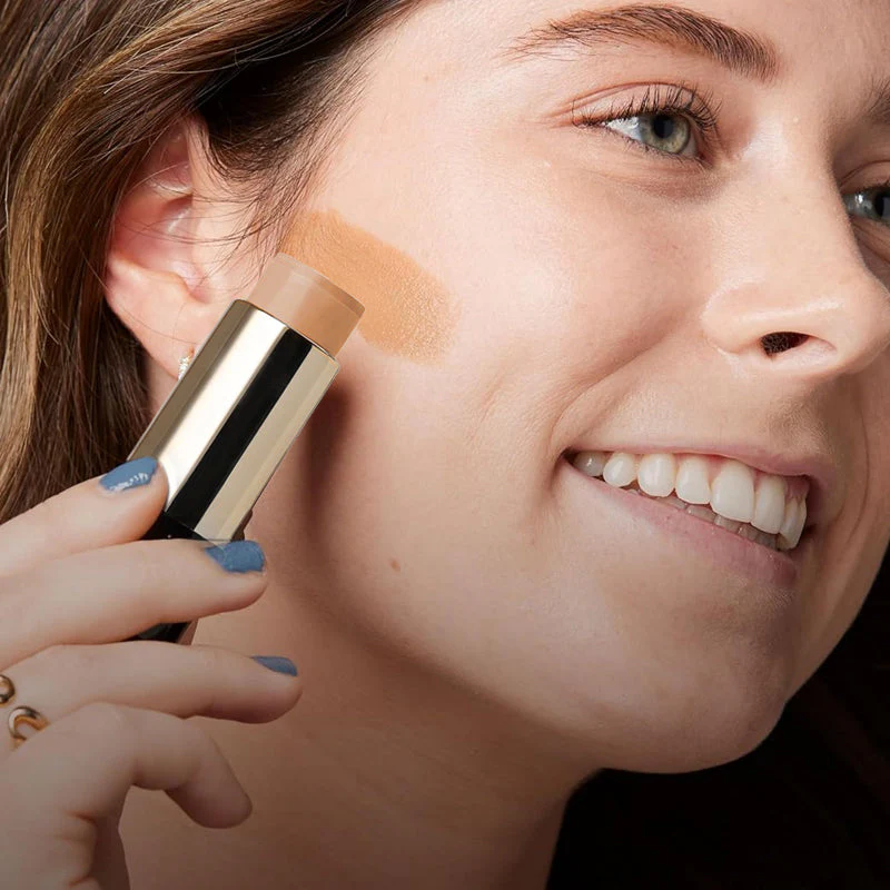 💖 Natural Light fine filament soyeux Concealer Eyeshadow Stick de fond de teint rotatif 🛍️ - Image 5