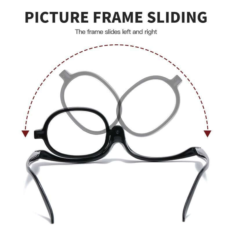 📢📢60 % de réduction !! ⏰Lunettes de maquillage rotatives - Image 3