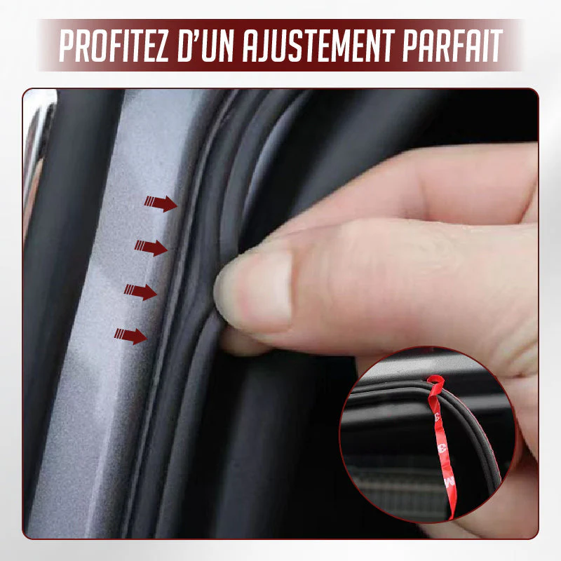 Bande d'Étanchéité en Caoutchouc Anti-Bruit et Anti-Poussière pour Voiture - Image 5