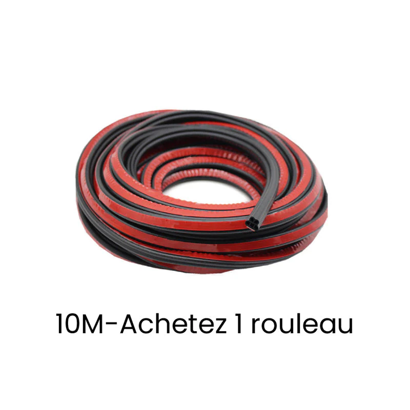 Bande d'Étanchéité en Caoutchouc Anti-Bruit et Anti-Poussière pour Voiture - Image 9