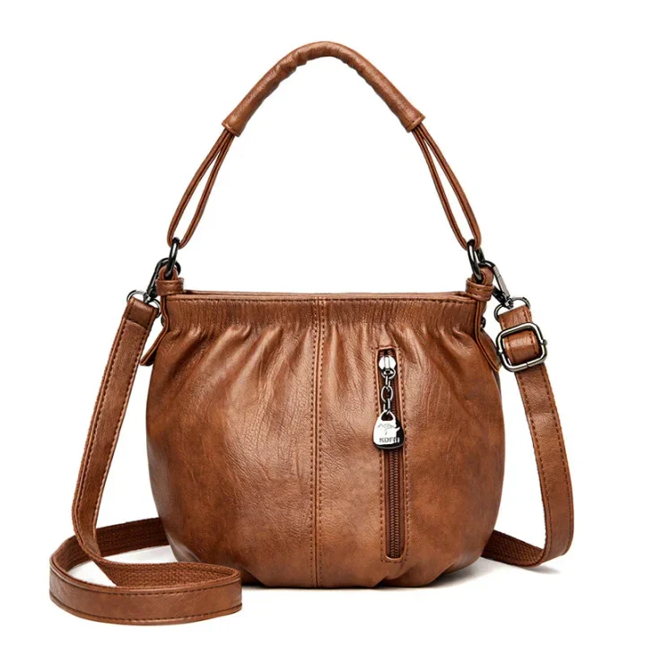 đąđą60 % de rĂ©duction !! â° Sac Ă main cube en cuir souple plissĂ© â Minimaliste, Ă©lĂ©gant & facile dâentretien đđ - Image 10