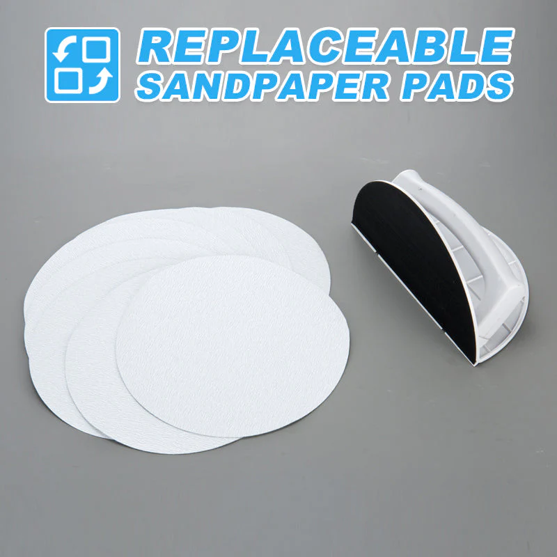 🏆50% de réduction pour une durée limitée✨Outil de Ponçage Multifonctionnel Semi-Circulaire avec Papier Abrasif⚙️ - Image 5