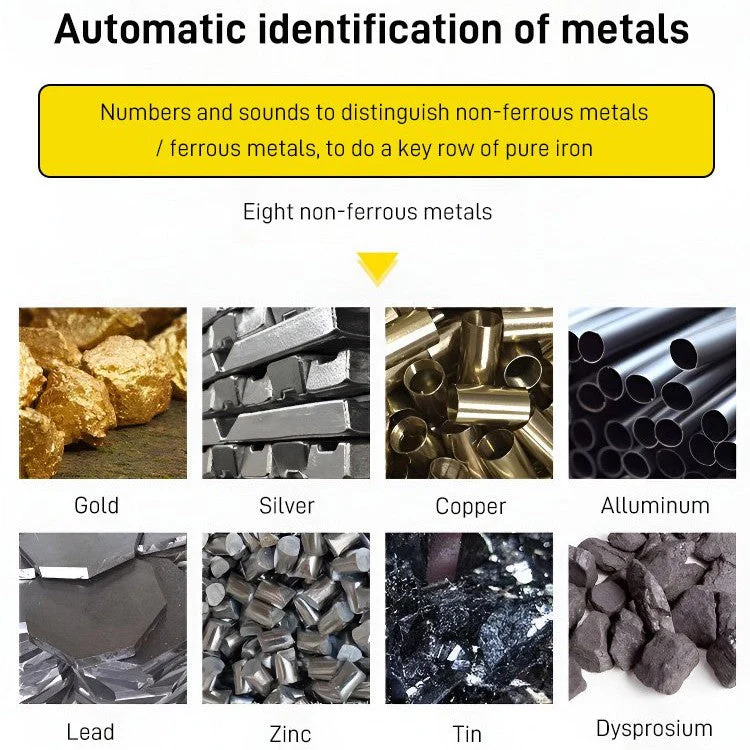 💥💥Détecteur de métaux à haute sensibilité, alarme clignotante à LED - Image 10