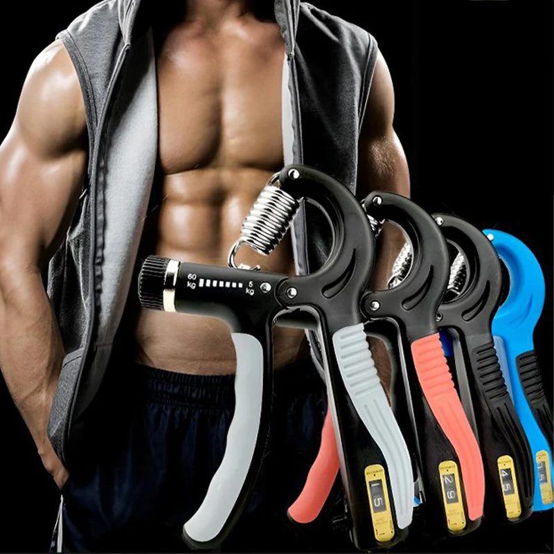 📢📢50 % DE RÉDUCTION !! ⏰Exerciseur de Poignet avec Compteur et Résistance Réglable