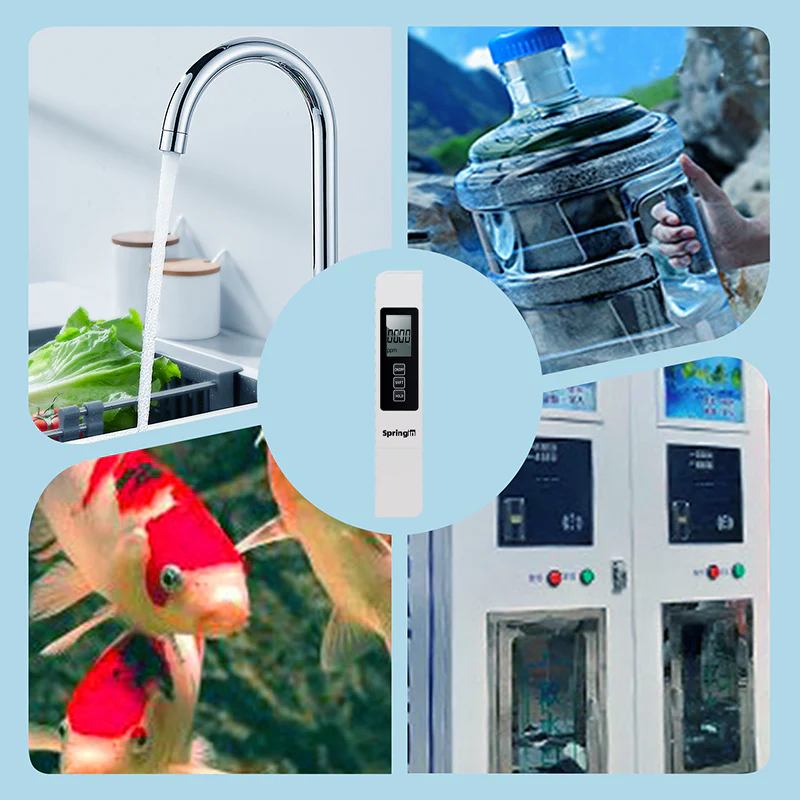 💧 Achetez 1, obtenez 1 gratuit ! ✨ Testeur de Qualité d'Eau 3-en-1 TDS - Mesure le pH, le chlore et la dureté avec écran LCD pour piscines et aquariums 🌊📱 - Image 6