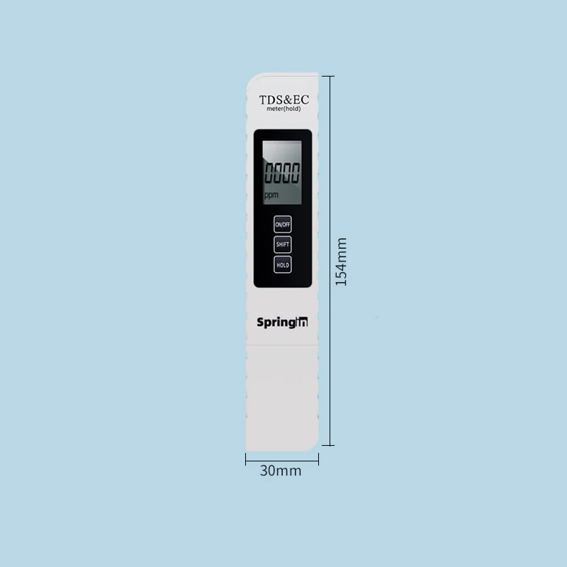 💧 Achetez 1, obtenez 1 gratuit ! ✨ Testeur de Qualité d'Eau 3-en-1 TDS - Mesure le pH, le chlore et la dureté avec écran LCD pour piscines et aquariums 🌊📱 - Image 8