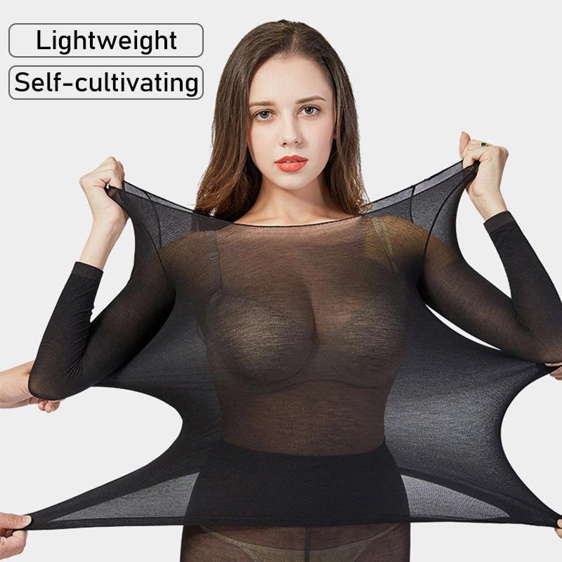 Vêtements intérieurs thermiques élastiques sans couture - Image 3