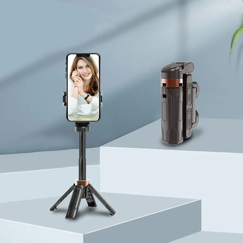 💖⏳Bâton de selfie Bluetooth pliable de poche avec trépied intégré💖