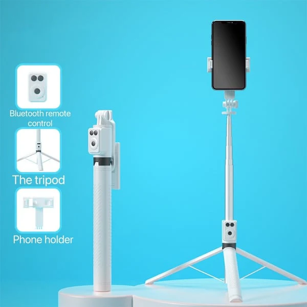 📢📢70 % de réduction !! ⏰Nouvelle perche à selfie Bluetooth 6 en 1 - Image 12