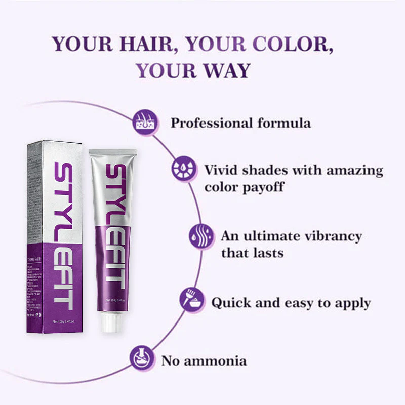 💥 Acheter 3 Obtenez 2 Gratuit 🌈 Couleur de cheveux semi-permanente longue durée haute définition avec couverture foncée à 100% - Image 12