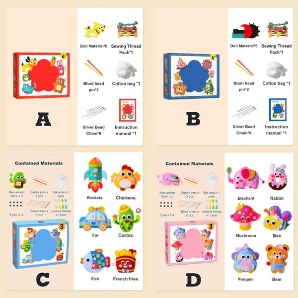 🧵Jouets de couture pour poupées DIY 🎀 - Image 14