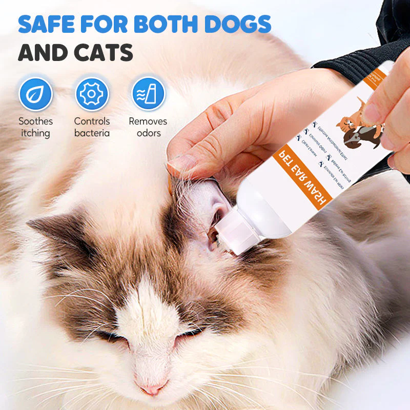 📢📢Achetez-en 2 obtenez-en 1 gratuit🔥🔥Nettoyant pour oreilles pour chiens et chats