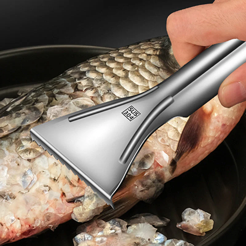 📢📢50 % DE RÉDUCTION !!! ✨Écailleur de Poisson en Acier Inoxydable Tranchant - Image 3