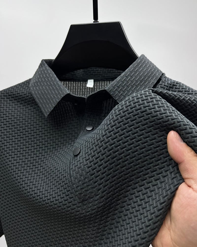 👔 56% DE RÉDUCTION ! ✨ Chemise Homme en Soie Glacée - Texture Luxueuse et Respirante pour Événements Élégants ou Quotidien 🎩🔥 - Image 10