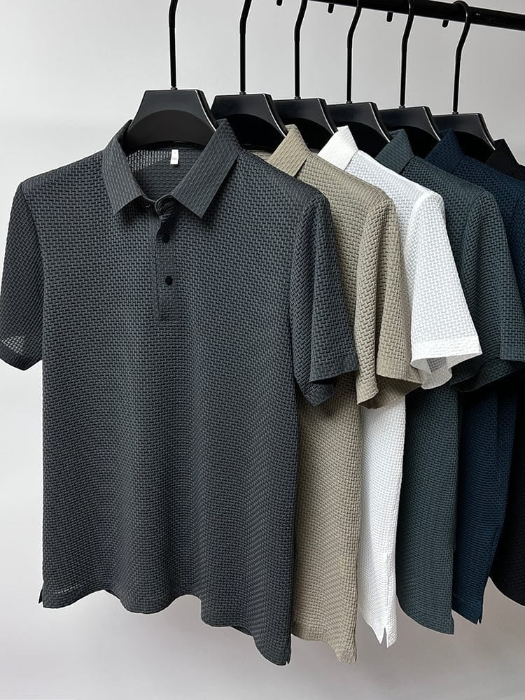👔 56% DE RÉDUCTION ! ✨ Chemise Homme en Soie Glacée - Texture Luxueuse et Respirante pour Événements Élégants ou Quotidien 🎩🔥 - Image 17