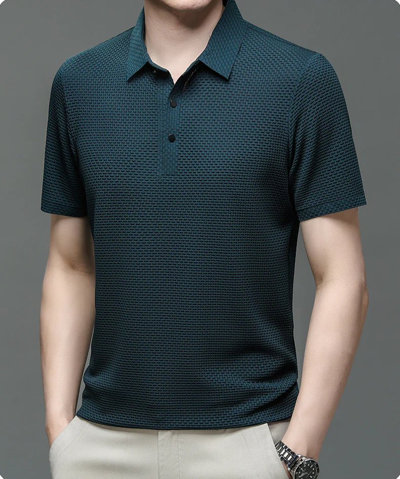👔 56% DE RÉDUCTION ! ✨ Chemise Homme en Soie Glacée - Texture Luxueuse et Respirante pour Événements Élégants ou Quotidien 🎩🔥 - Image 21