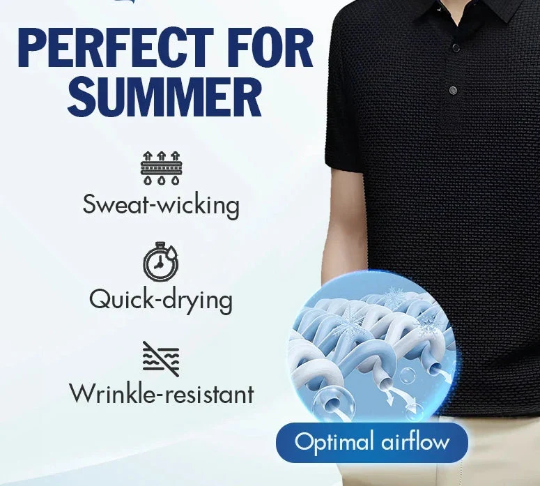 👔 56% DE RÉDUCTION ! ✨ Chemise Homme en Soie Glacée - Texture Luxueuse et Respirante pour Événements Élégants ou Quotidien 🎩🔥 - Image 8