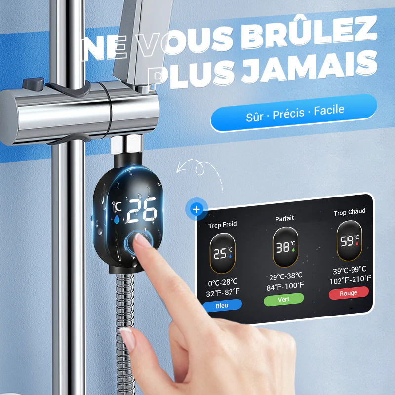 📢📢60 % de réduction !! ⏰ Fini les conjectures - Température instantanée ! 🚿