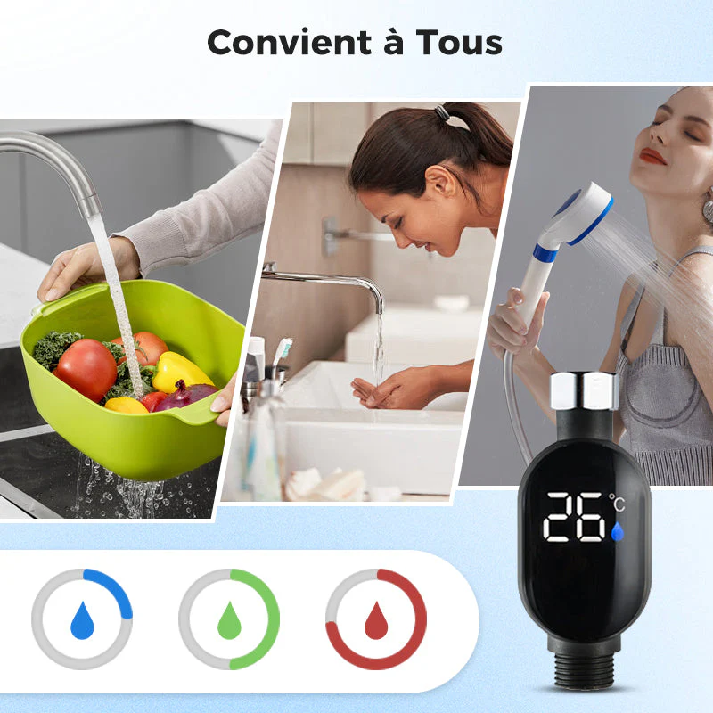 📢📢60 % de réduction !! ⏰ Fini les conjectures - Température instantanée ! 🚿 - Image 7