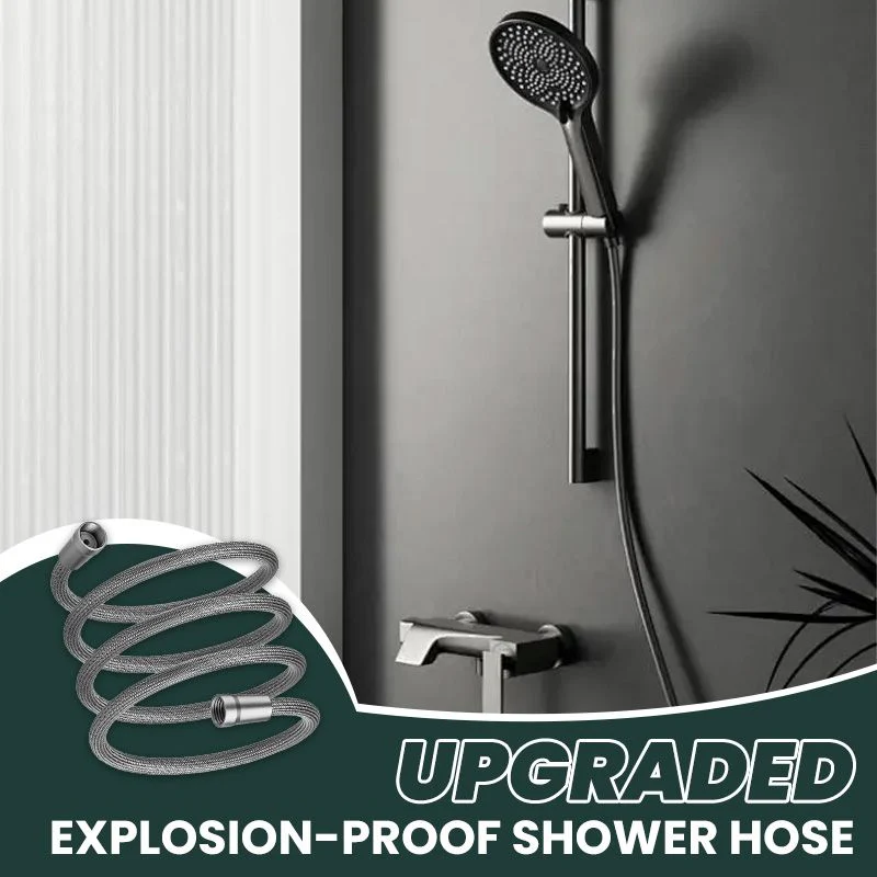 🚿 50 % DE RÉDUCTION – Tuyau de douche tressé antidéflagrant amélioré, anti-fuite ✨