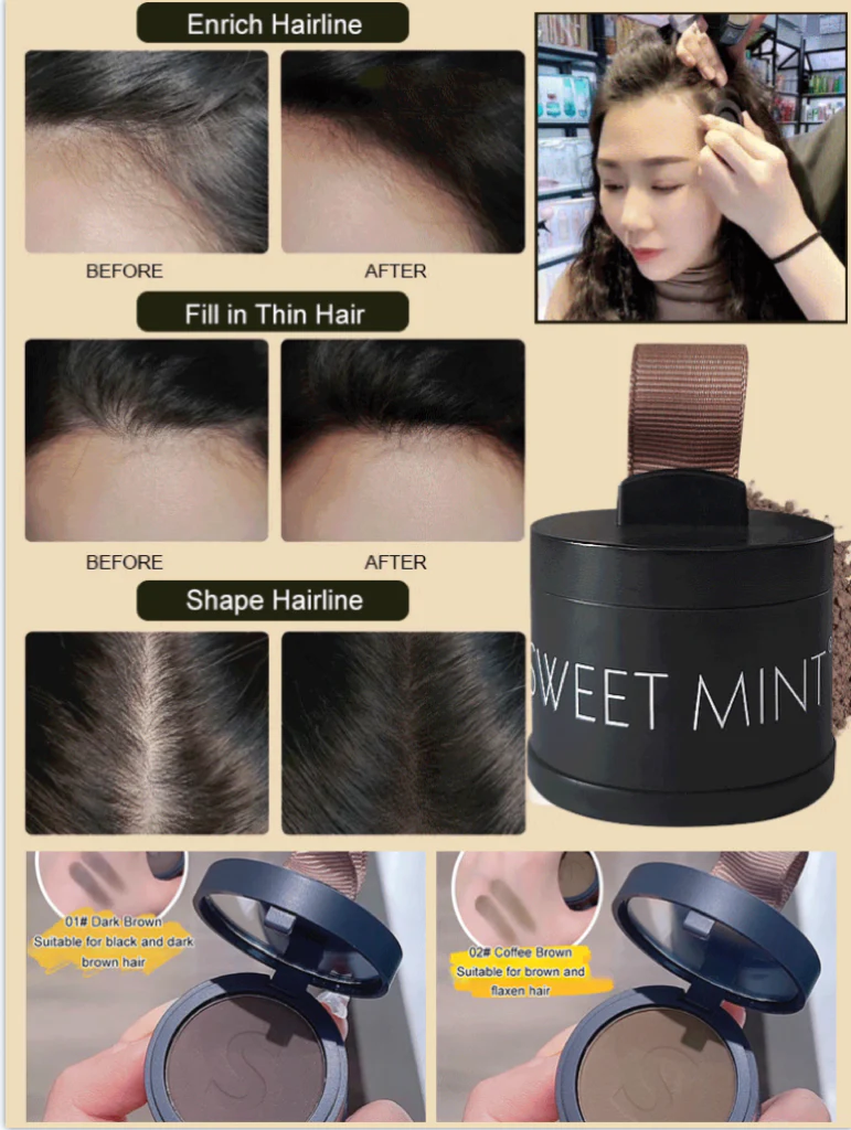 ✨Temps limite à moitié prix✨Poudre d'ombre en poudre pour cheveux - Image 6