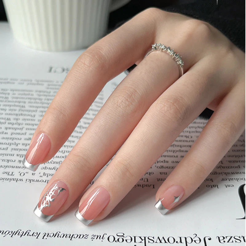 🔥 Acheter 2 Obtenez 3 Gratuit 💅 Gel d'ongles chromé miroir liquide argent dans la boîte - Image 5