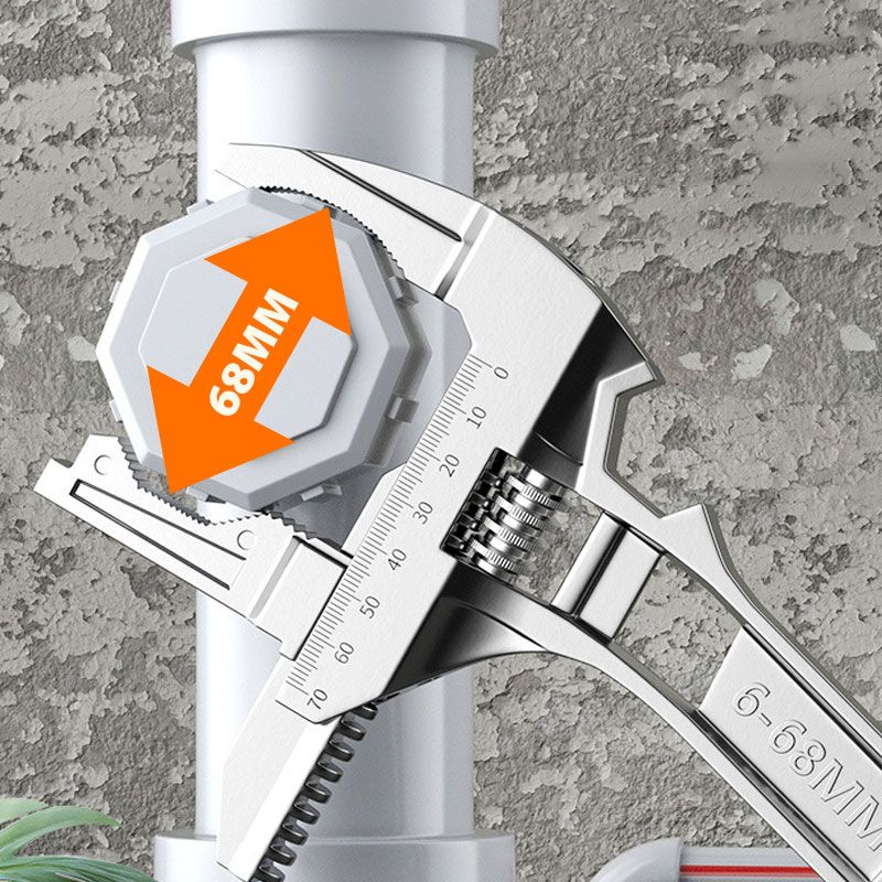 🔥 43% DE RÉDUCTION Limité ! ✨ Clé à Évier Réversible - Ouverture 6-68mm, Design Anti-Dérapant, Usage Professionnel et Domestique 🔧⚡ - Image 4