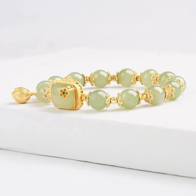 💥offre limitée dans le temps🔥Bracelet en perles de jade Hotan - Image 11