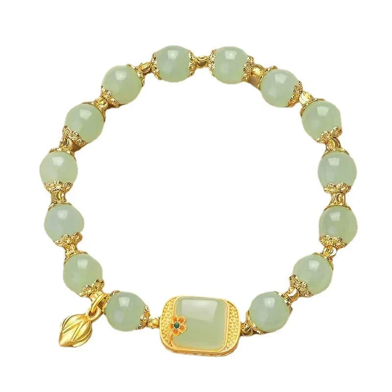 💥offre limitée dans le temps🔥Bracelet en perles de jade Hotan - Image 13
